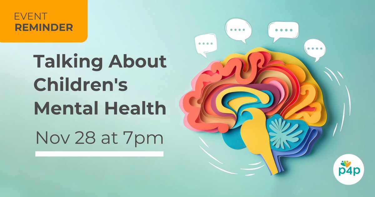 Reminder: Our new webcast, Talking About Children's Mental Health, airs TONIGHT at 7pm/EST! 

Register here: bit.ly/4hBCAgr 

<a href="/kidsmentalhlth/">CMHO</a>
