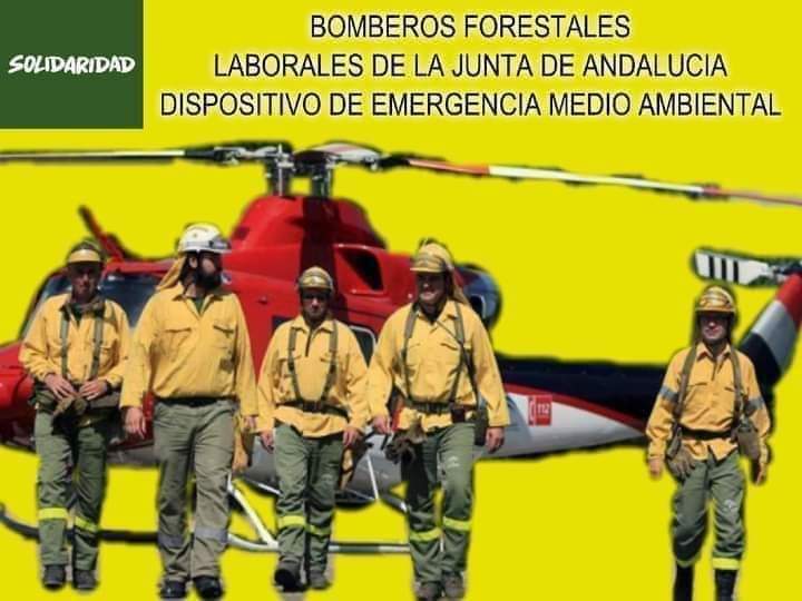 LABORALES DE LA JUNTA DE ANDALUCIA, LO DEMAS SON TONTERIAS

Mientras unos pidén antigüedad y estabilidad para Amaya, los de infoca se juegan la vida, sin percibir pluses de toxidad, penosidad, nocturnidad, peligrosidad, turnicidad, festivos y por guardias o Antigüedad.