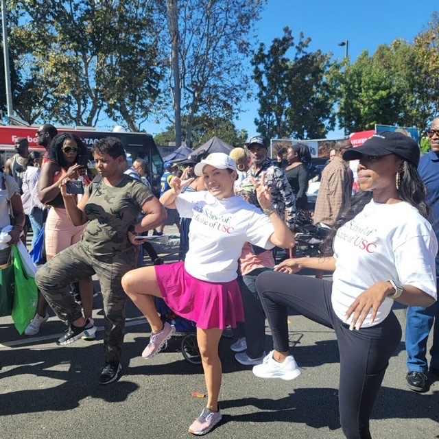 KECKSchool_USC's tweet photo. Teaming up with University Relations, @uscnorris, and @SoCalCTSI we proudly participated in LA’s largest street festival, Taste of Soul, bringing health information and resources directly to the Crenshaw community. 🏥🎶

#CommunityFirst #USCOutreach #TasteOfSoul https://t.co/eVwiWIczVs