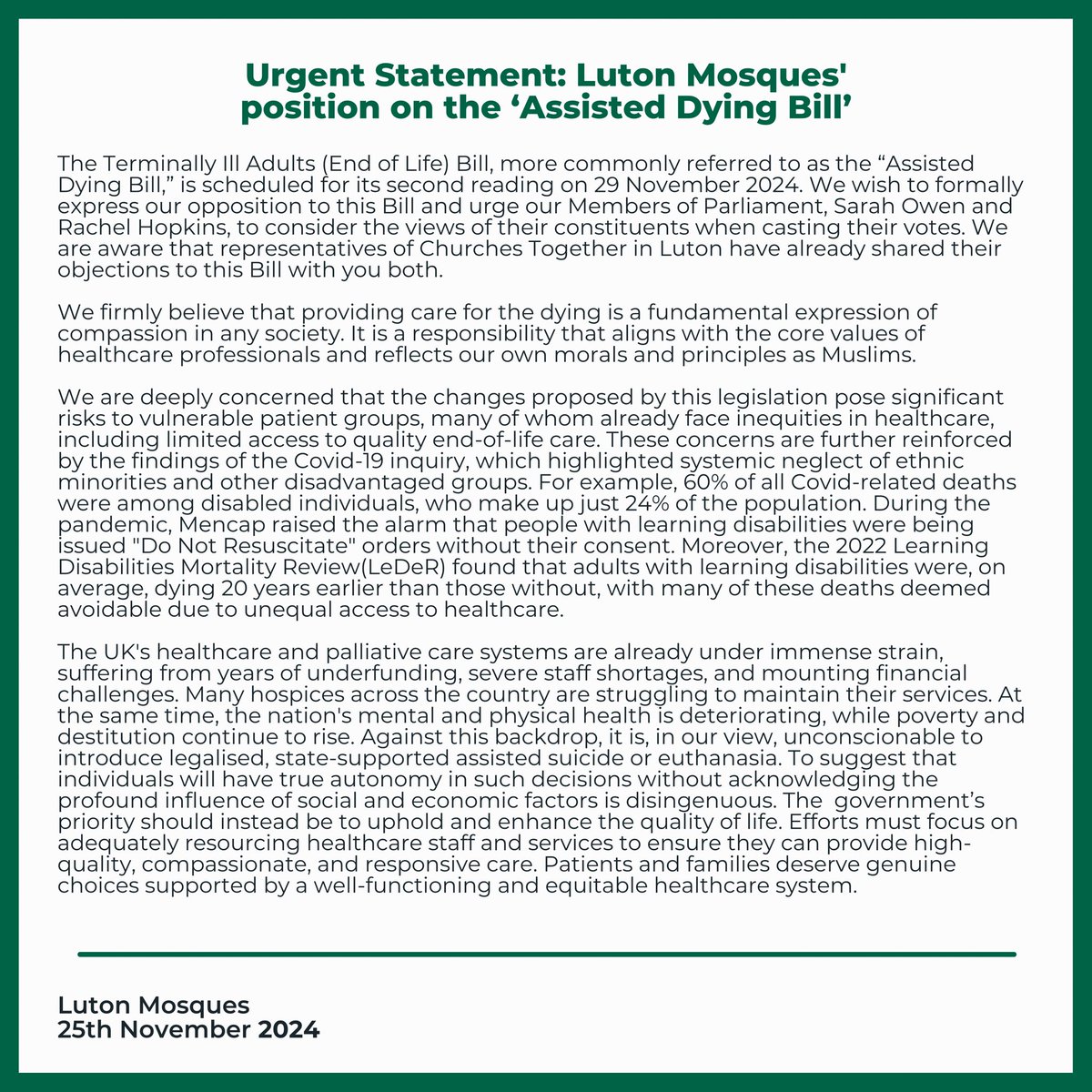 Luton Mosques tweet media