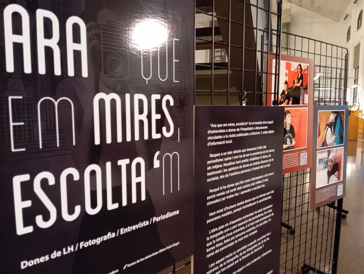 Un més que merescut homenatge a (totes) les dones de #LHospitalet i a l'equip de <a href="/Districte7LH/">Districte 7</a> 💜❤️

Un cop més (i esperem que no serà l'últim), ens han explicat l'Hospitalet que no t'explicaran altres 💪🏼

PS: a la Tecla Sala i després a la resta de biblios de LH

#25N #DonesLH