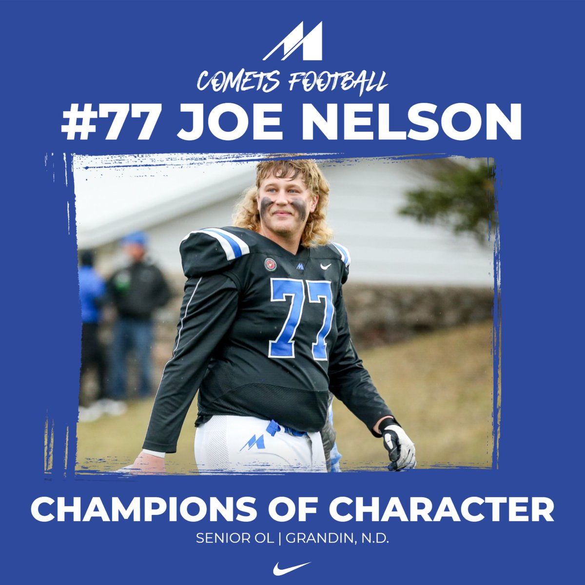 🏈| Congratulations Joe Nelson for receiving the NSAA 2024 Champions of Character Award!