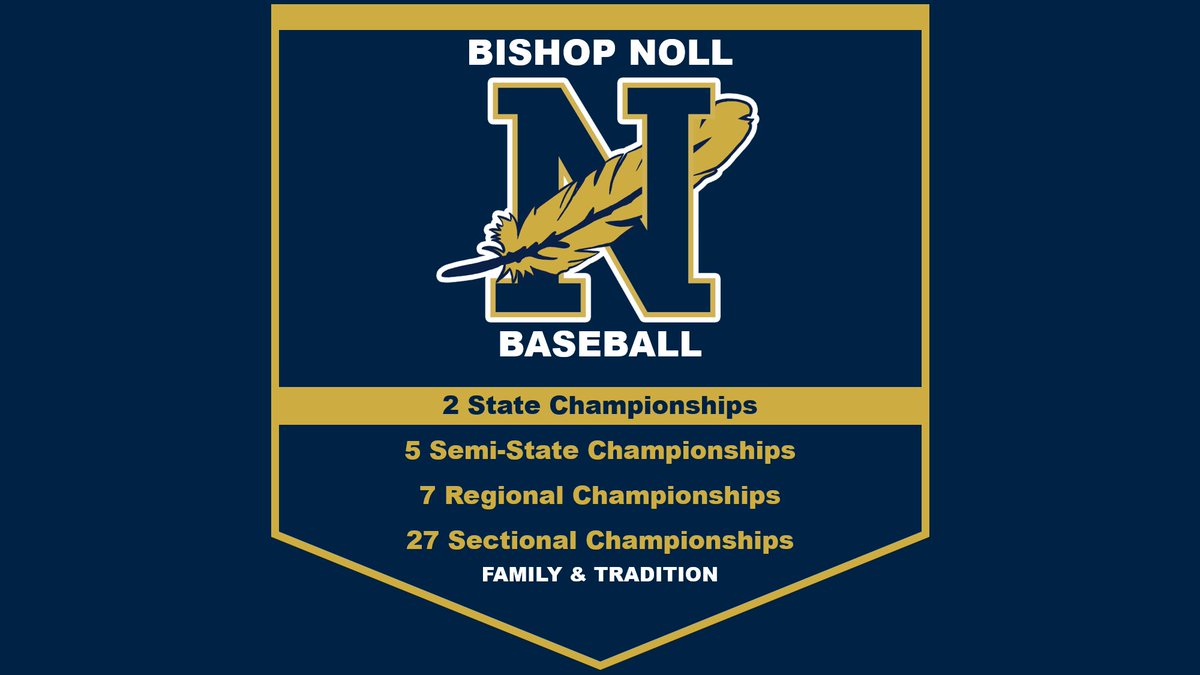 Bishop Noll Baseball tweet media