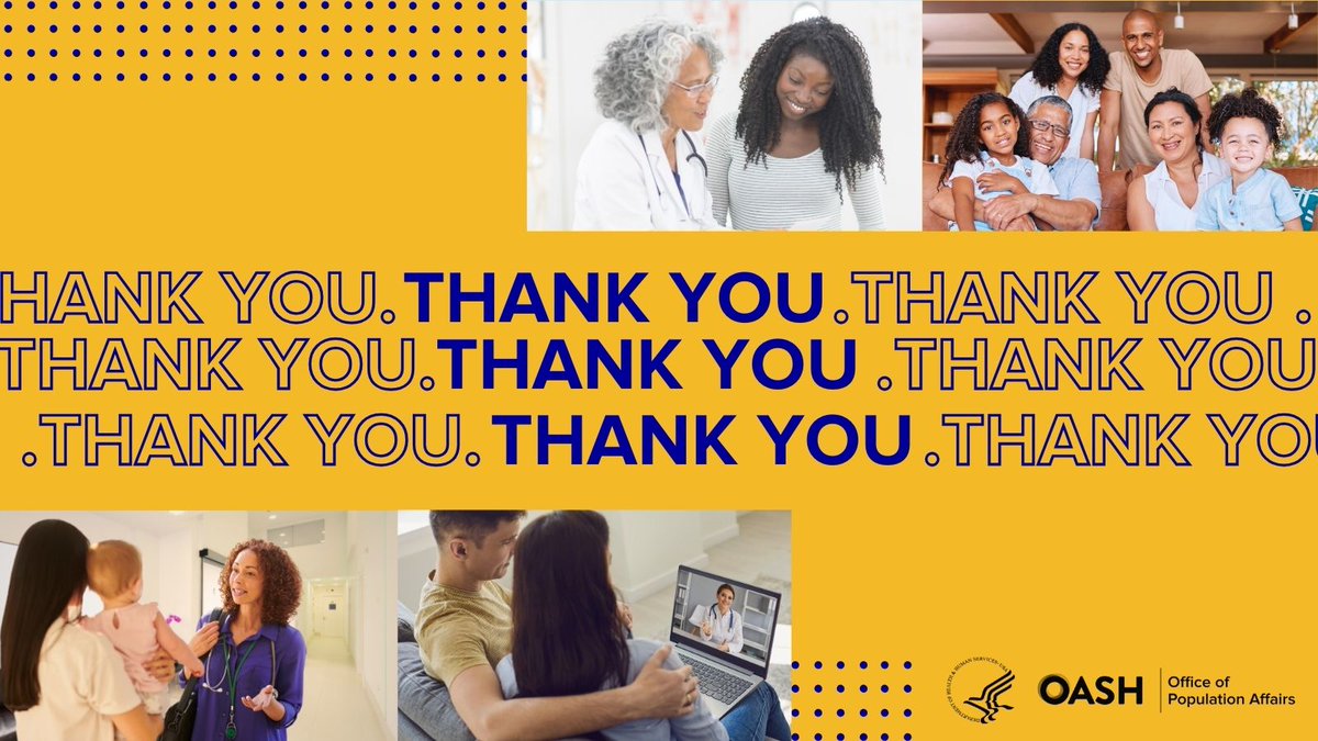 HHSPopAffairs's tweet image. Today, on Public Health Thank You Day (#PHTYD), we are celebrating our great #TitleX grant recipients! Thank you for your amazing work in ensuring access to a broad range of family planning and preventive health services for communities across the nation. opa.hhs.gov/grant-programs…