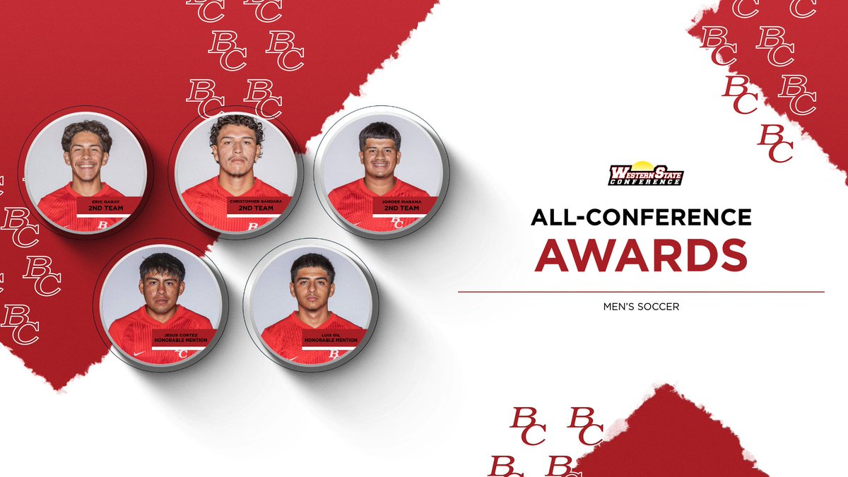 GoGadesGo's tweet photo. 2024 All-Conference Honors for our Men's soccer team!
#gogades #gogadesgo #bakersfieldcollege https://t.co/5r2dVJGyPO