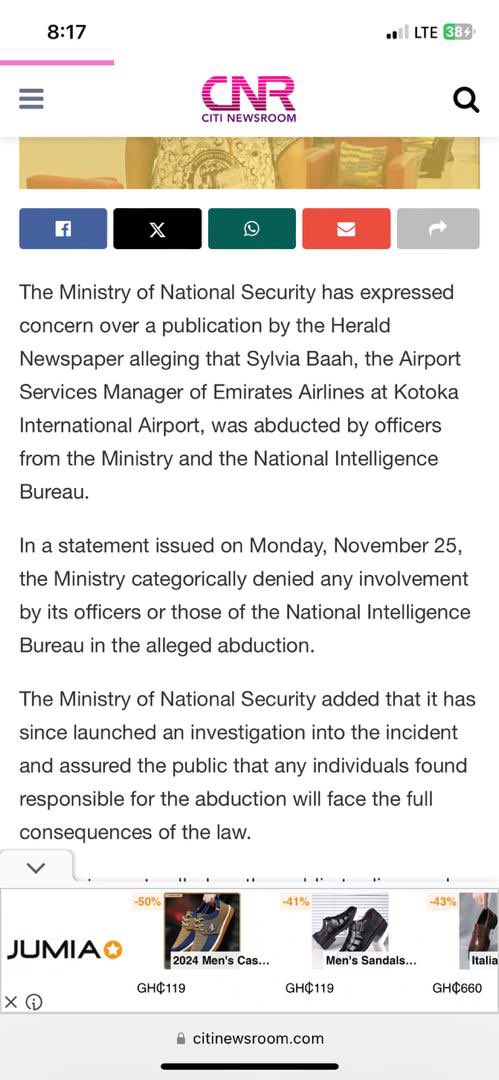 Herald newspaper just published such a story to attract readers without knowing what was actually going on. Shame on them