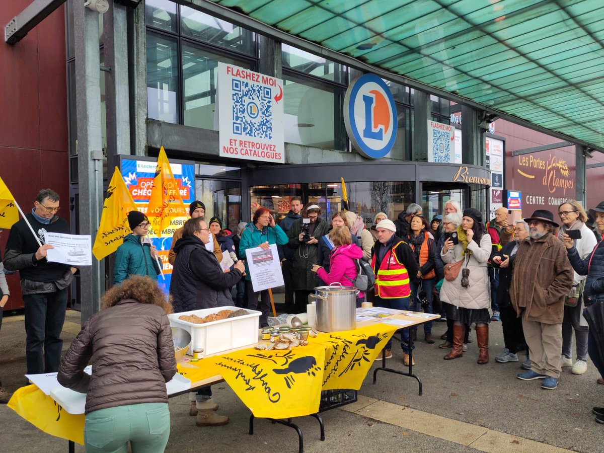 Avec la <a href="/ConfPaysanne/">Conf' Paysanne</a> pour défendre une agriculture française de qualité, rémunératrice pour les agriculteurs, respectueuse de l’environnement et de la santé. 
Cela commence par l’abandon du traité de libre échange entre l’UE et l’Amérique du Sud, le Mecosur. <a href="/EELV/">Les Écologistes - EELV</a> <a href="/EelvIdf/">Les Écologistes - EELV Île-de-France</a>