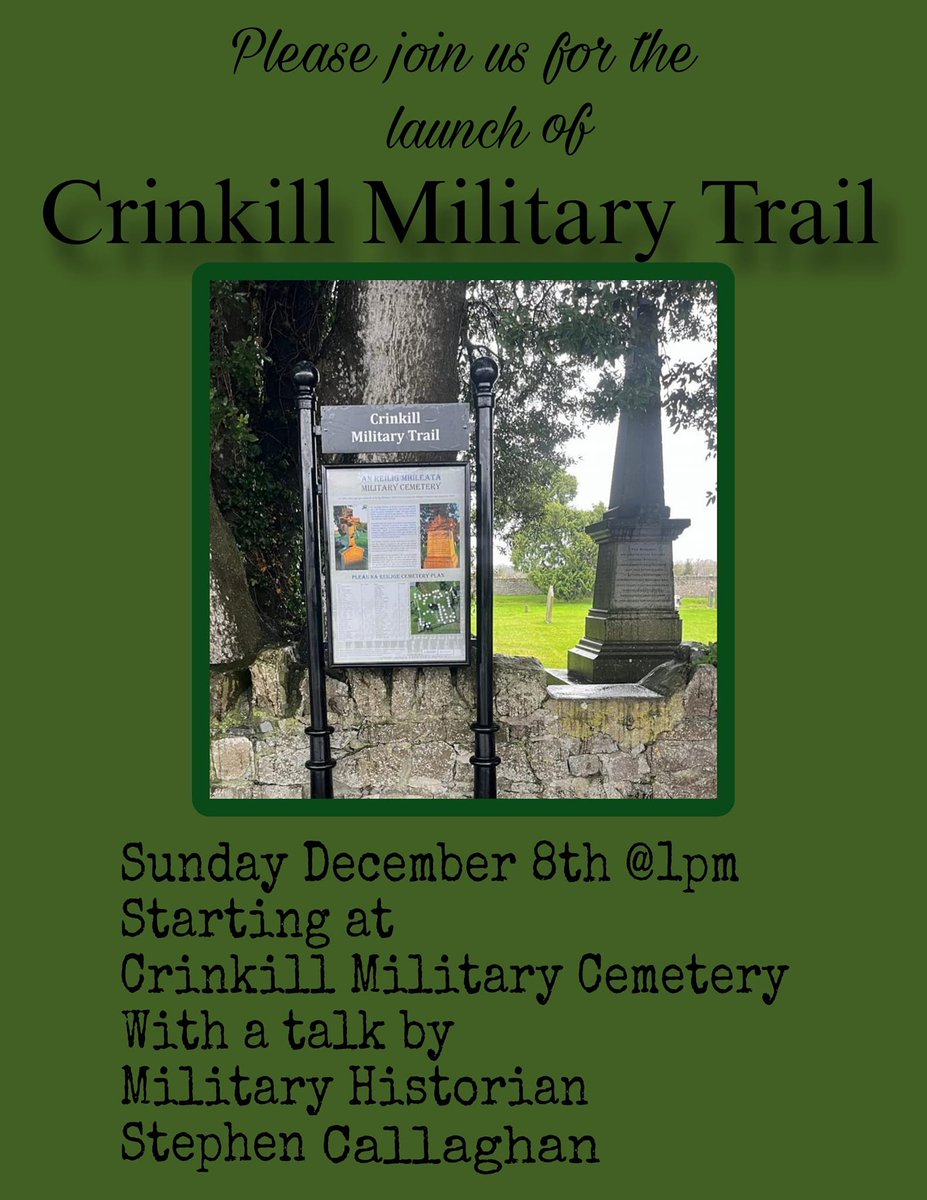 If you're in Birr/Crinkill on 8 December, why not pop along?  #Birr #Offaly