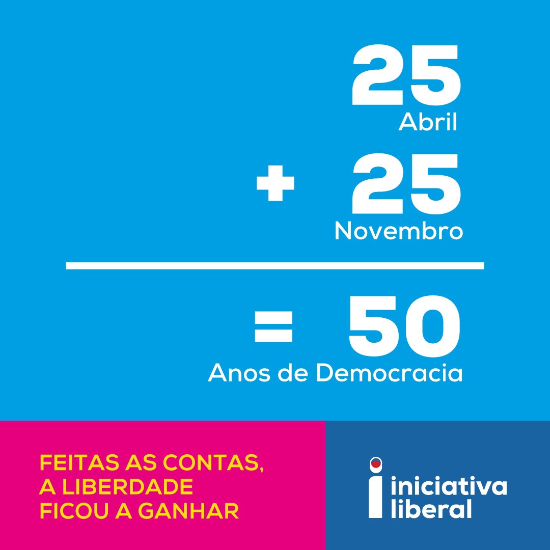 LamegoLiberal's tweet photo. 🔴🔵
A 25 de Novembro de 1975, os portugueses faziam uma escolha fundamental. A escolha da democracia!
Tal como a liberdade, também a democracia precisa de ser recordada para que continuem a ser conquistas de todos os portugueses.
25 de Abril + 25 de Novembro
= 50 anos Democracia https://t.co/AgPY3O9RHy