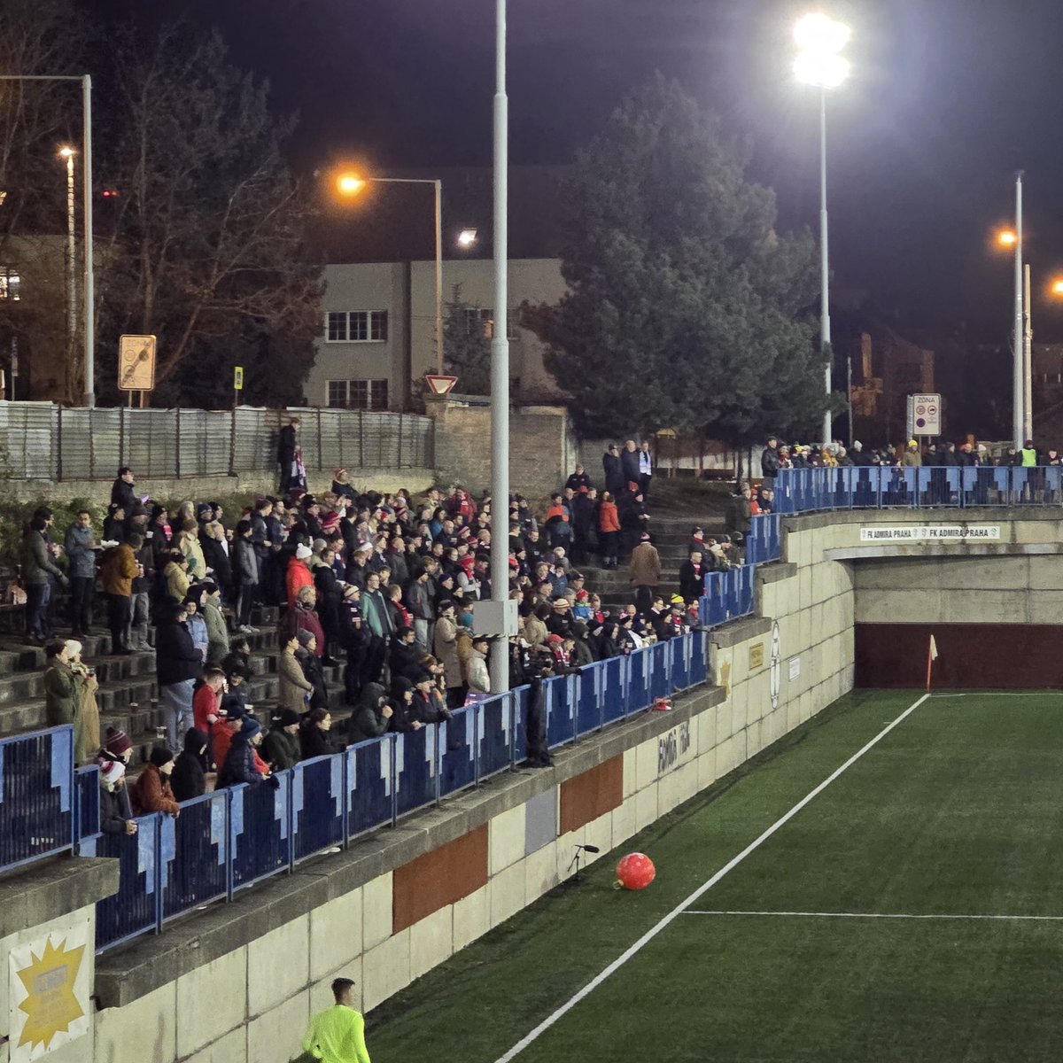 Awaydays23's tweet image. FC United in Prague tonight #FCUM