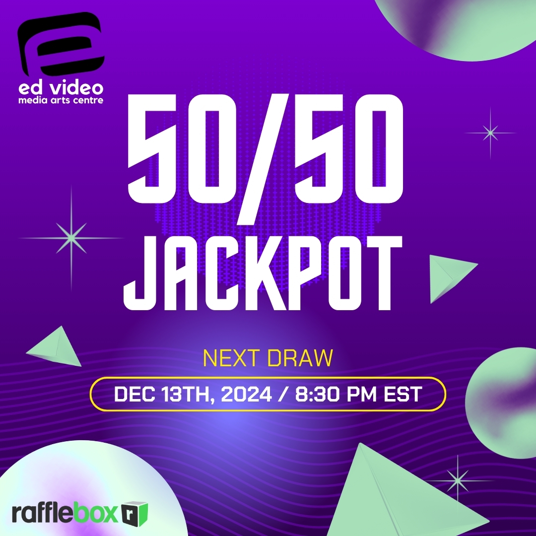 Our next 50/50 Jackpot draw is set for Friday, December 13th @ 8:30PM EST! Buy a ticket today to support Ed Video and for a chance to win!  

BUY TICKETS HERE 👉rafflebox.ca/raffle/edvideo