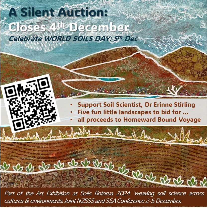 Lynne Macdonald (@soil_mac) on Twitter photo Silent Auction -> support STEMM Homeward Bound Journey for ECR <a href="/DrErinne/">Dr Erinne Stirling</a> . Own a little soil landscape in time to celebrate WORLD SOILS DAY. Follow the QR code for more info. <a href="/SoilScienceAust/">Soil Science Australia</a> <a href="/Soil_Science/">British Society of Soil Science</a> @ca4sh_global <a href="/soilsciencelady/">🤎 | Soil Science Ladies</a> Silent Auction -> support STEMM Homeward Bound Journey for ECR <a href="/DrErinne/">Dr Erinne Stirling</a> . Own a little soil landscape in time to celebrate WORLD SOILS DAY. Follow the QR code for more info. <a href="/SoilScienceAust/">Soil Science Australia</a> <a href="/Soil_Science/">British Society of Soil Science</a> @ca4sh_global <a href="/soilsciencelady/">🤎 | Soil Science Ladies</a>