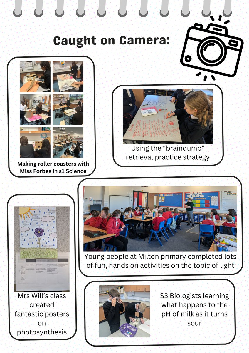 The first edition of the <a href="/LesmahagowHigh/">Lesmahagow High School</a> newsletter! 
There is so much going on in our wee department and we hope to share that on a monthly basis through this newsletter! 
Lots of new and exciting development work going on behind the scenes too 🥳