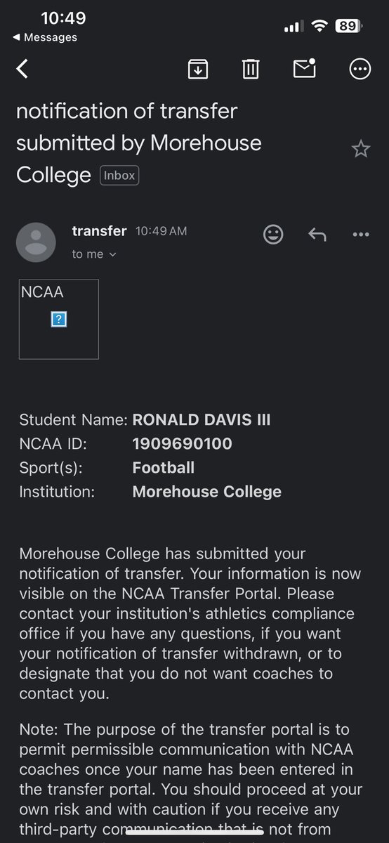 Ronald Davis III tweet media