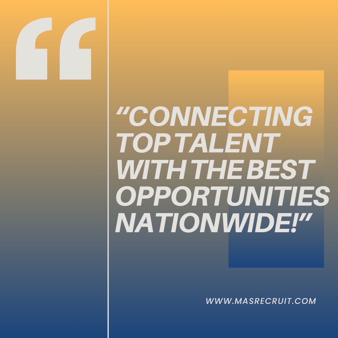 MAS Recruitment Consultant Services tweet media
