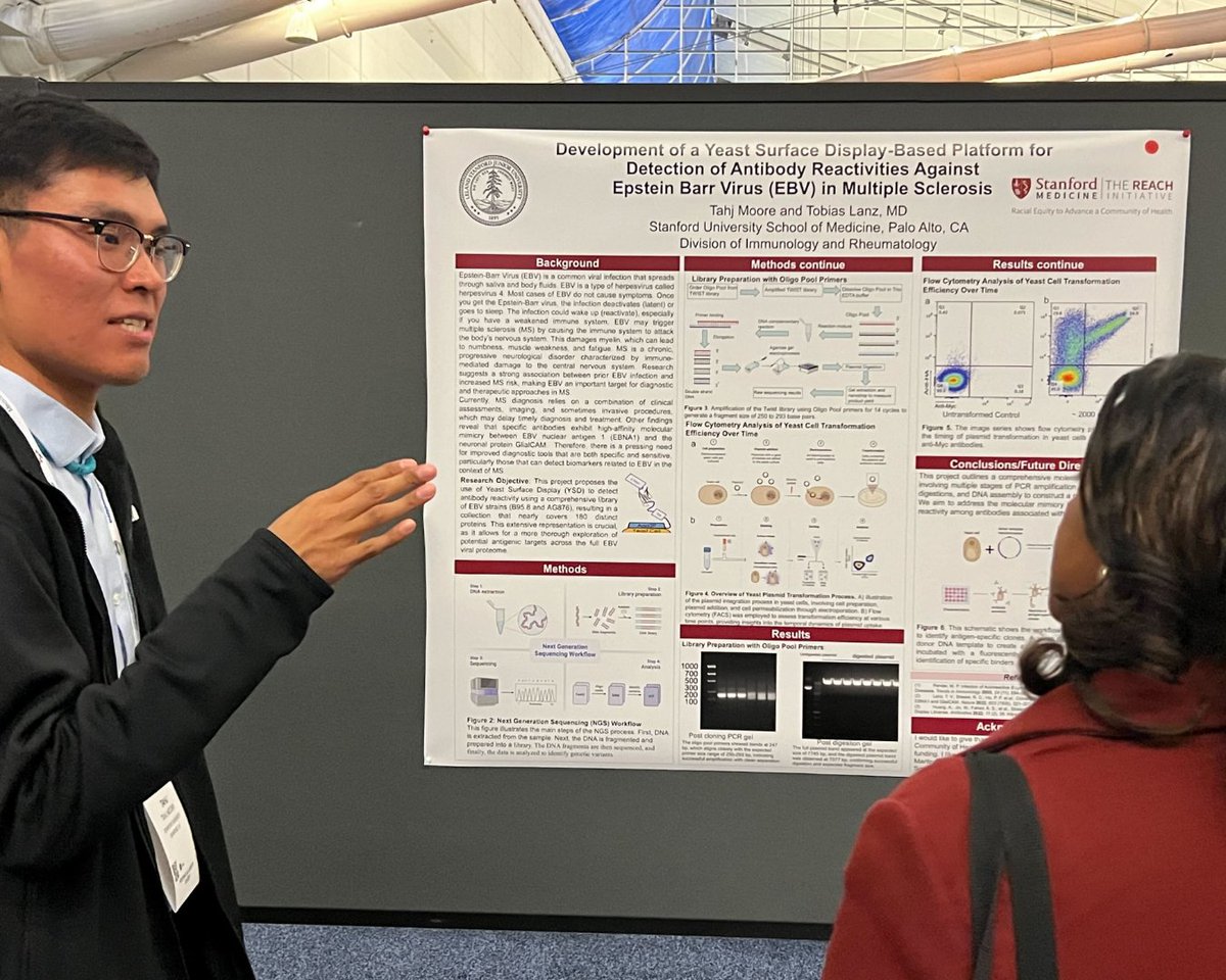 StanfordReach's tweet image. Proud program moment! ☺️ We had so many postbacs presenting this year at @abrcms. Great job team!
.
.
.
#postbacjourney #StanfordREACH #pathwayprogram