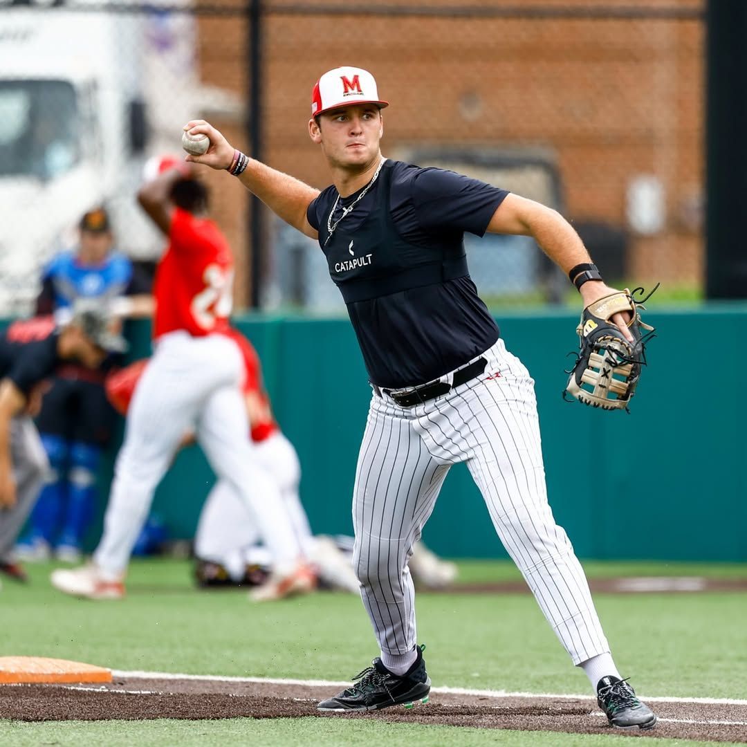 An imposing 6-foot-4, 200-pound lefthanded slugger, <a href="/hollisporter123/">Hollis Porter</a> should take over the <a href="/TerpsBaseball/">Maryland Baseball</a> first base job and hit in the heart of the order.

The juco transfer showed a better hit tool than anticipated this fall.

<a href="/KinaTraxInc/">KinaTrax</a> Fall Report 👉 buff.ly/4eLmi1J