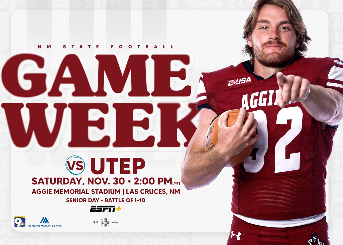 𝑻𝒉𝒊𝒔 𝑶𝒏𝒆 𝑴𝒆𝒂𝒏𝒔 𝑴𝒐𝒓𝒆‼️

Battle of I-10 this week

#AggieUp x #RideForTheBrand