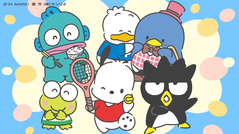 ポチャッコ「もうすぐ結成記念日〜！」 けろっぴ「ぼくたちっていい