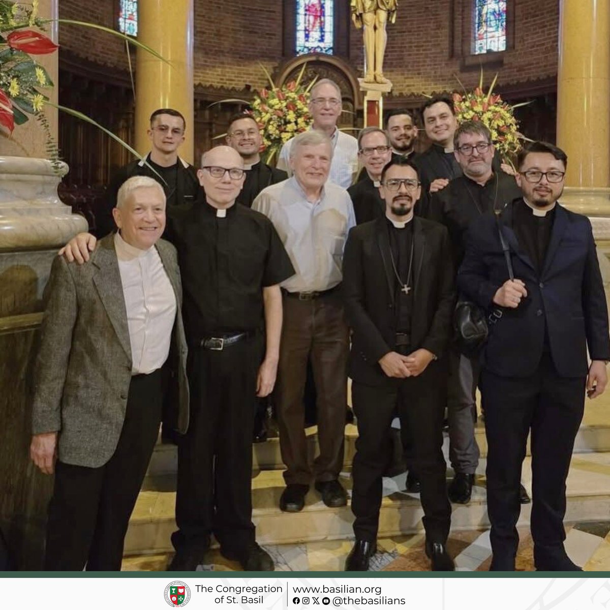 This weekend, we celebrated the Priestly Ordination of Anderson Fabián Úsuga Giraldo, CSB, and the Diaconal Ordination of Marlon Andrés Rincón Moreno, CSB. 

Congratulations! / ¡Felicidades!

#Ordination #BasilianFamily #PrayersForVocations #ministry #community #basilian #priest