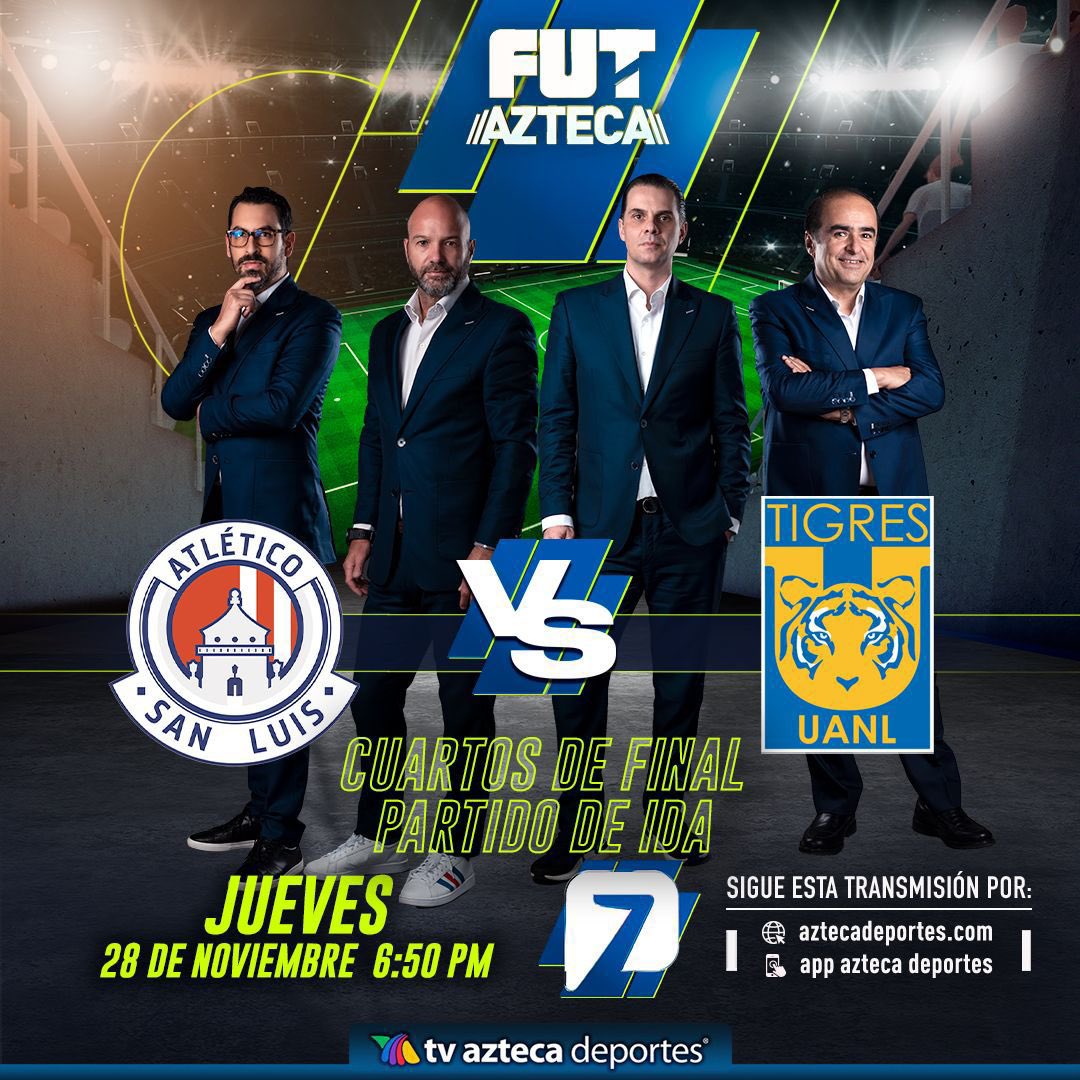 GarciaPosti's tweet photo. Nos vemos el jueves en el partido de ida del Atlético San Luis versus Tigres carajo!!! https://t.co/HnVj5LRyOA