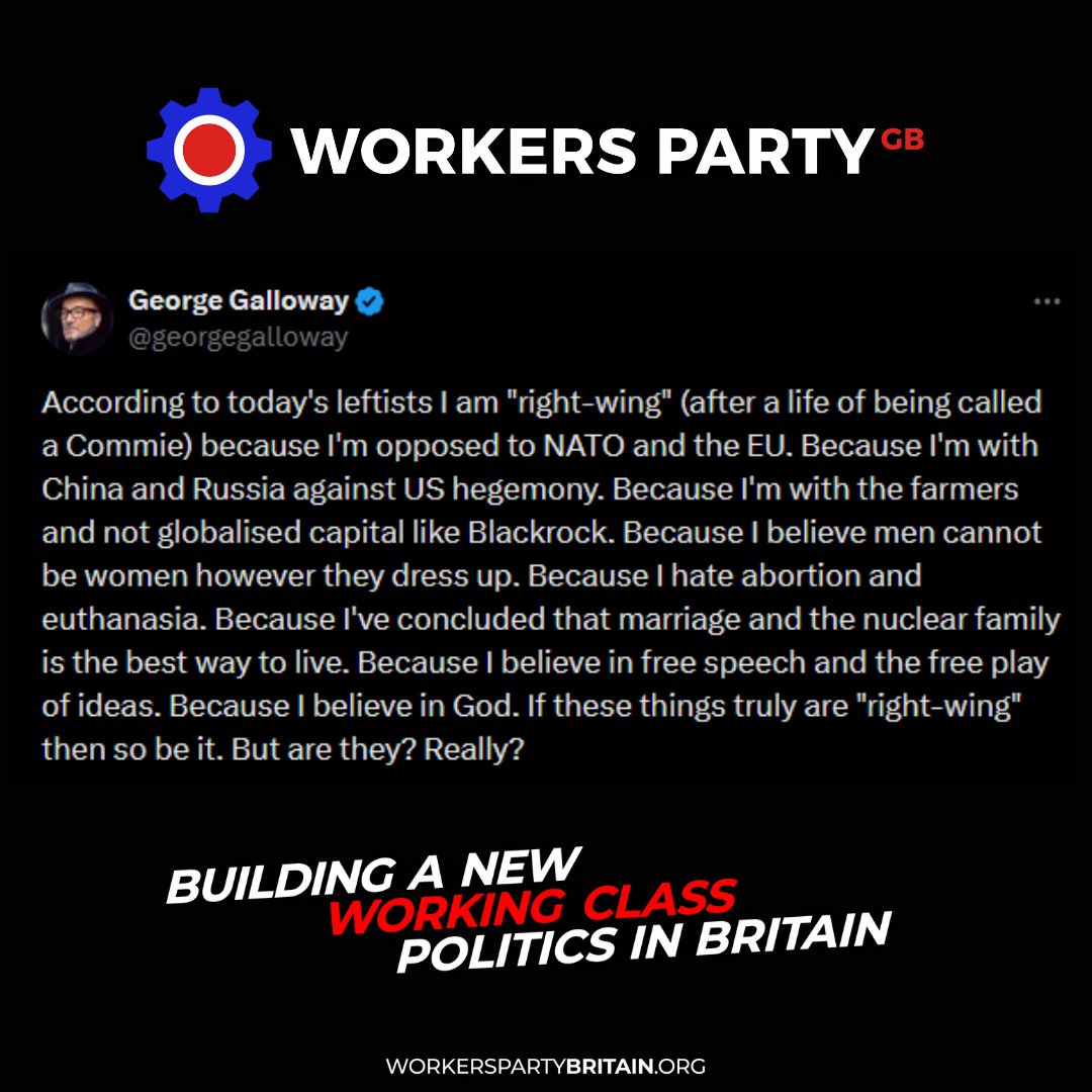 Workers Party of Britain (@workerspartygb) on Twitter photo 