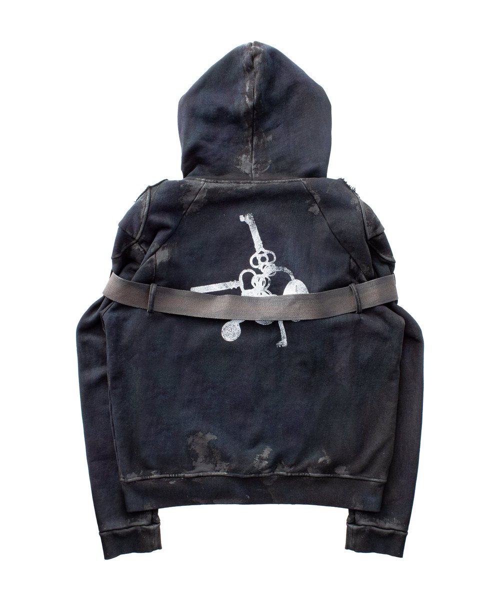 ++ Love-YR [r.Armor] zip-up hoodie