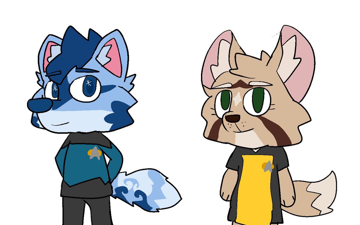 IgorStryfe's tweet photo. just a fun artsies i did for @Guineh2 and marshy https://t.co/KCcLmu8l9a