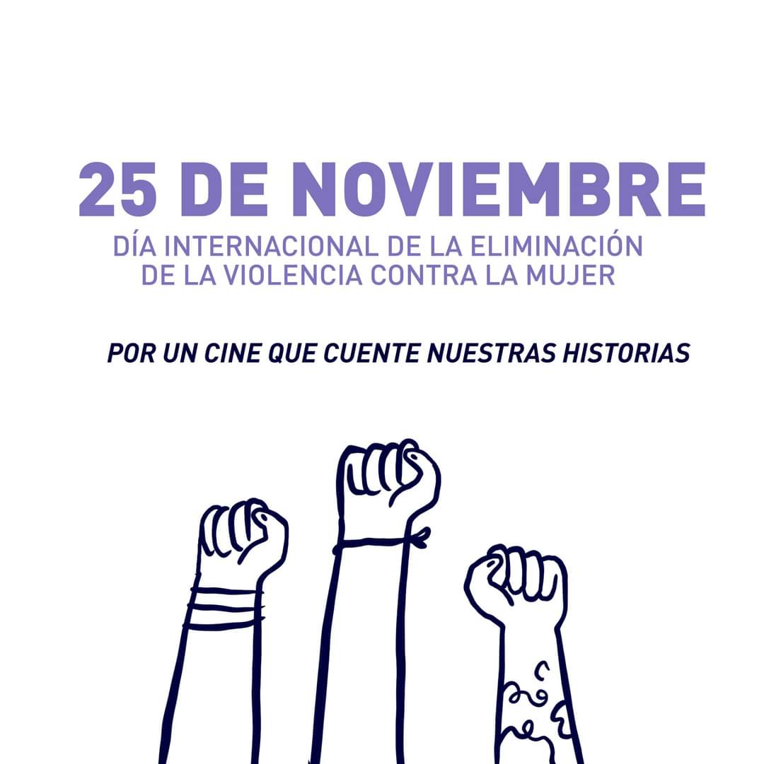 cineastascuba's tweet photo. En el Día Internacional de la Eliminación de la Violencia contra la Mujer, la Asamblea de Cineastas Cubanos se hace eco de la importancia de apoyar el cine realizado por nuestras mujeres y de la urgencia de crear espacios para dar voz a sus historias. https://t.co/wZi7KjiPHx