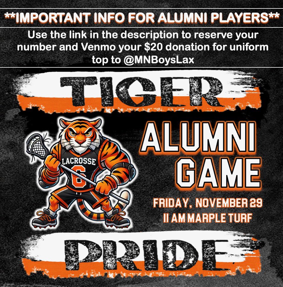 Marple Newtown Mens Lacrosse (@mntigerlax) on Twitter photo Link to register:  docs.google.com/spreadsheets/d… Link to register:  docs.google.com/spreadsheets/d…
