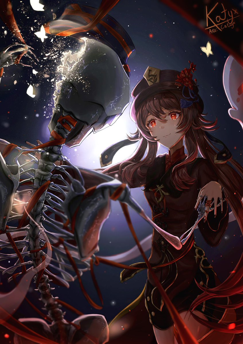 A quick glance at the process behind my Hu Tao illustration ✨✍️
#GenshinImpact #HuTao #原神