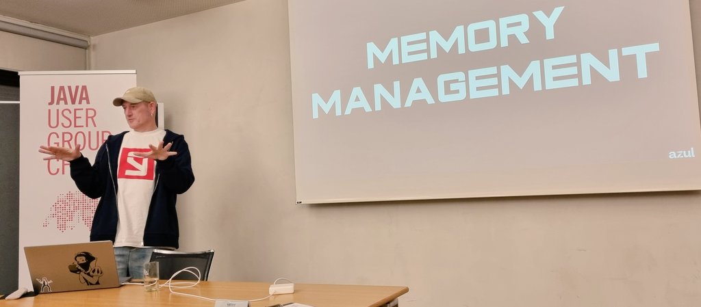 That was a great evening with the fantastic Gerrit Grunwald <a href="/hansolo_/">Gerrit Grunwald 🇺🇦🇹🇼✌🏻</a> from <a href="/AzulSystems/">Azul</a> at <a href="/jugch/">JUG Switzerland</a> Bern. Thank you very much. And hopefully see you soon!

Gerrit will be in other Swiss cities over the next few days. Check jug.ch!