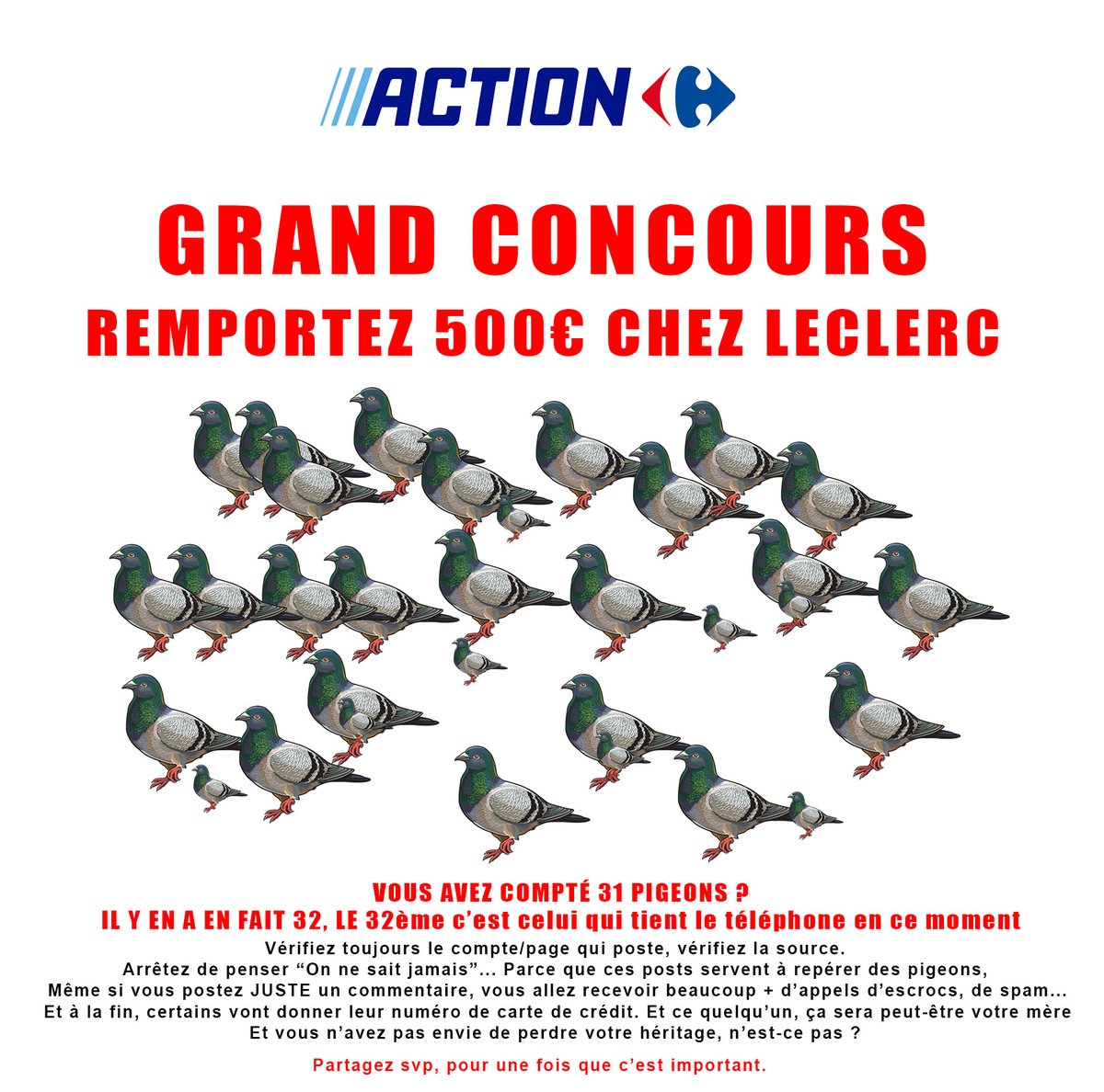 A partager à vos contacts, il y en a bien un qui est concerné.