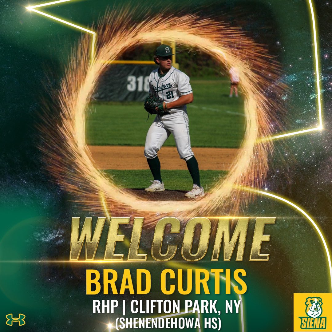 Siena Baseball (@sienabaseball) on Twitter photo Join us in welcoming <a href="/BradCurtis2025/">brad curtis</a> to the Siena Baseball family 💪 ⚾️
A local product out of Shenendehowa HS, he helped lead the team to its first Section II Class AAA title in program history 🏆
#MarchOn Join us in welcoming <a href="/BradCurtis2025/">brad curtis</a> to the Siena Baseball family 💪 ⚾️
A local product out of Shenendehowa HS, he helped lead the team to its first Section II Class AAA title in program history 🏆
#MarchOn