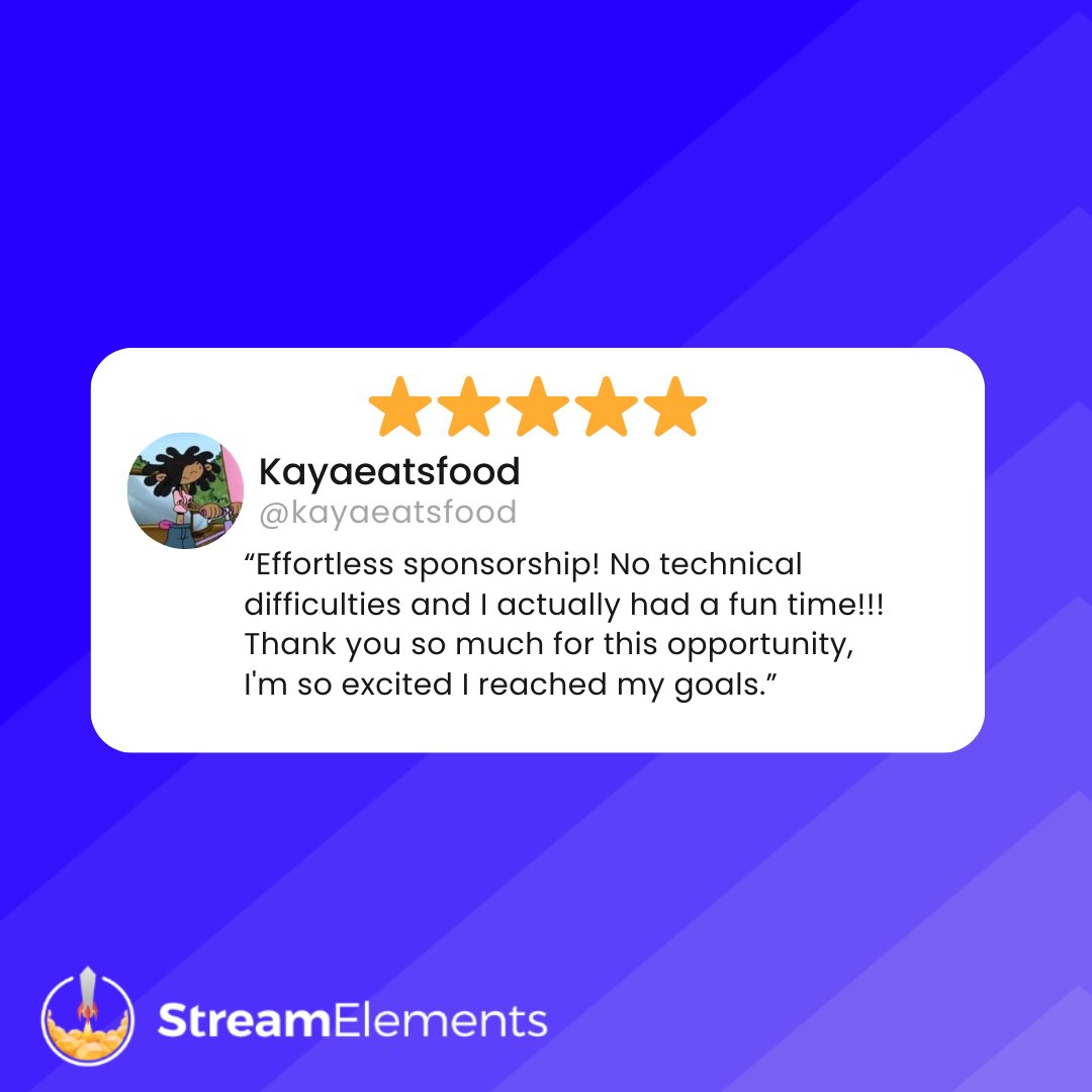 StreamElements tweet media