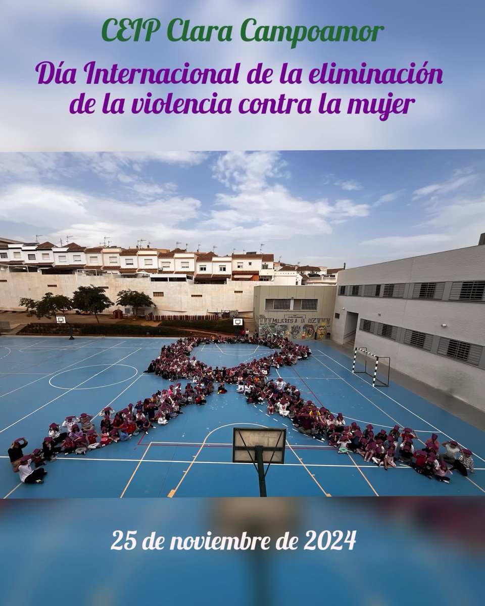 #25N Día contra la violencia de género #ceipclaracampoamorHuercal