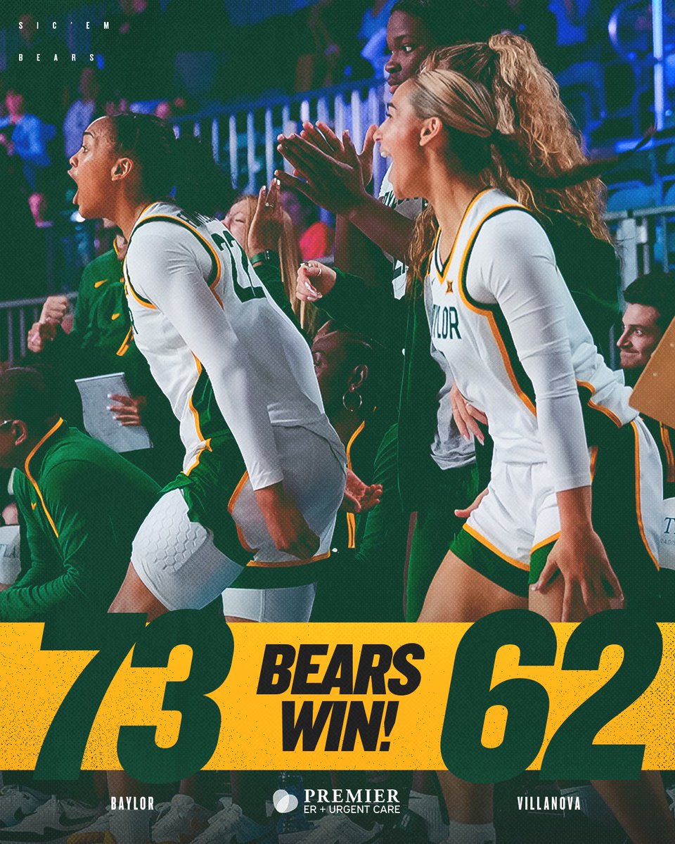 BEARS WIN! 

#SicEm | #GreaterThan