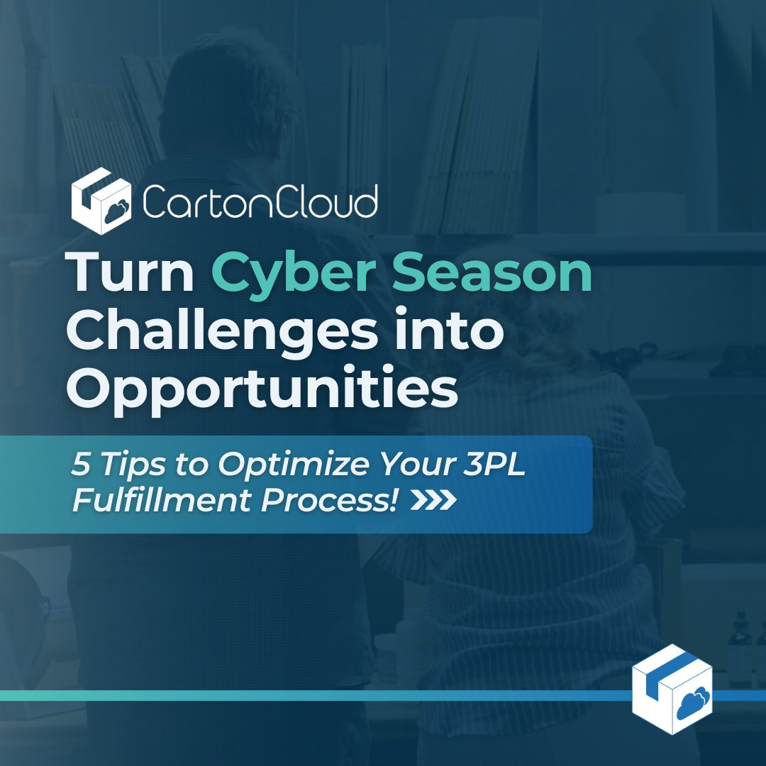 #CyberSale season is here! 🚨 With the right processes in place, you can optimize your fulfillment and tackle Cyber Sale season like a pro. 💪 Check out these 5 tips to make your busy season a total breeze! 

Learn more here 👉  cartoncloud.com/blog/boost-eff…