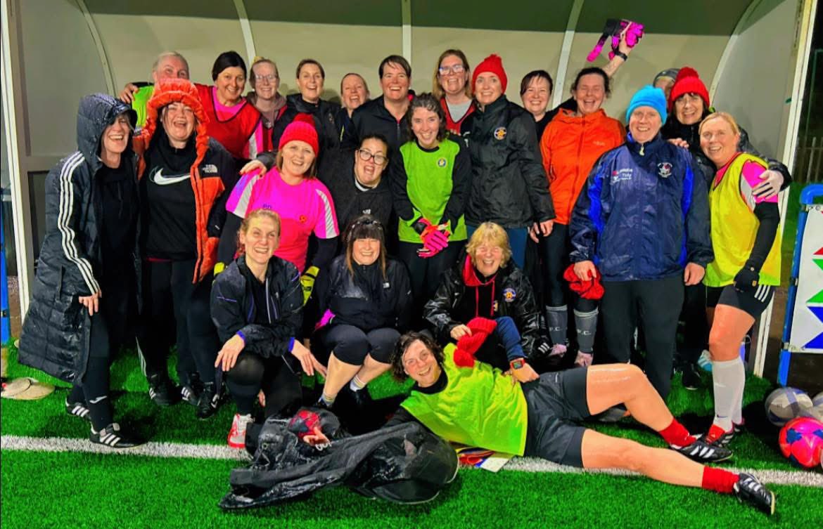 23 of us tonight thank you so much ⚽️
Welcome to our new member Ana Parra 👏
Thanks for visiting us Claire 🩵 
Great to have you back Beth after your injury 🙌 <a href="/SportRCT/">Chwaraeon RhCT | Sport RCT</a> <a href="/Wales_WF/">Wales Walking Football</a>