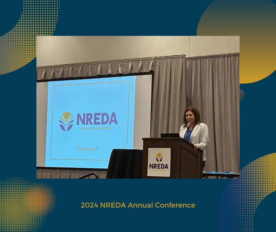 🎉 Congrats to #NREDA President, Brittany Dickey! She concluded our successful 2024 Annual Conference, 'The Ripple Effects of Successful #EconomicDevelopment', which drew record attendance!👏🏼

Thx <a href="/IADGIOWA/">IADGIOWA</a>, for representing &amp; sharing this photo!  
#NREDATakesOmaha #RuralProud