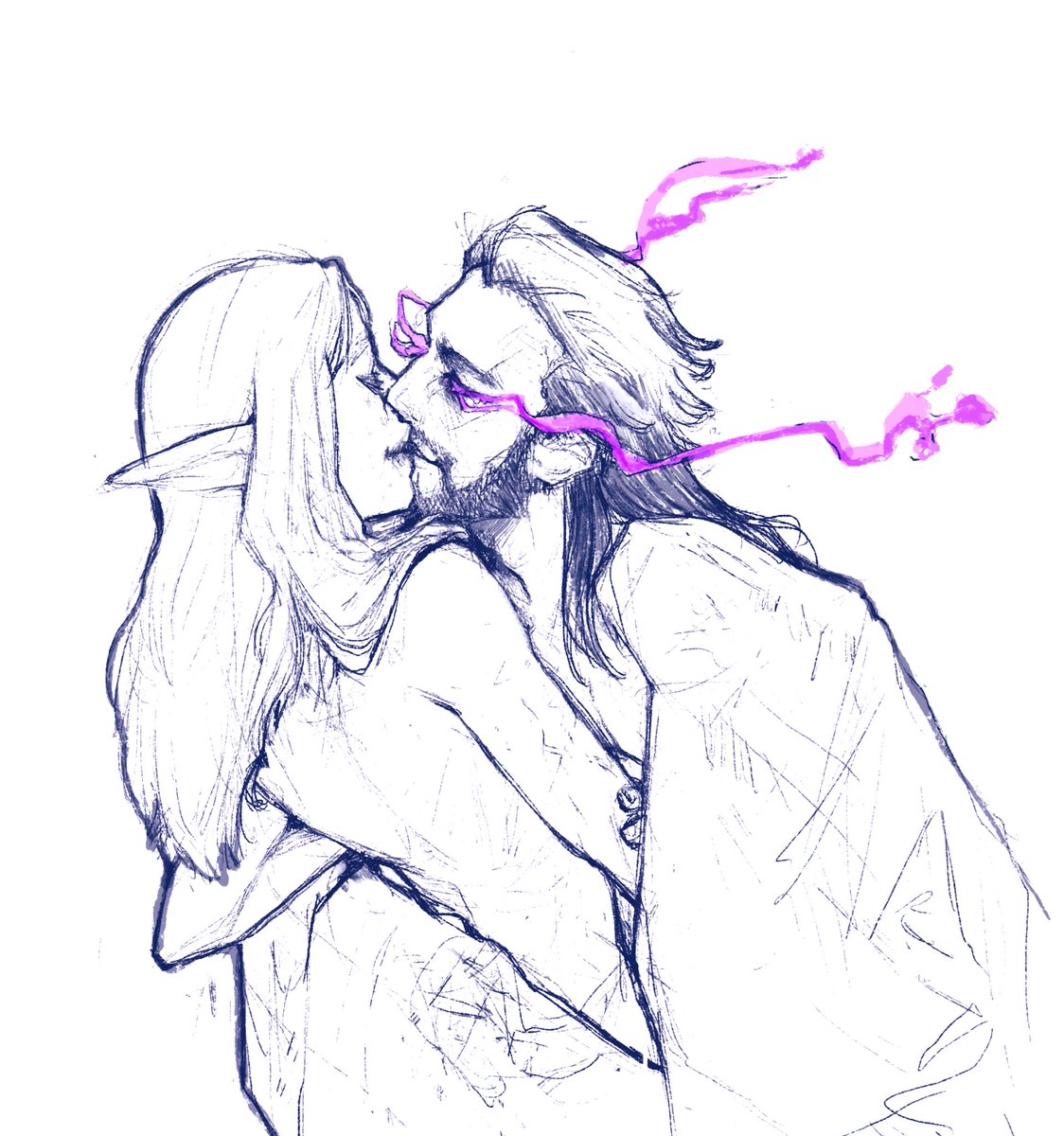 finished veilguard and had a lot of emotions - it’s not perfect but i enjoyed it a lot despite that

and like there’s a man possessed by a demon and you can date him and i’m predictable