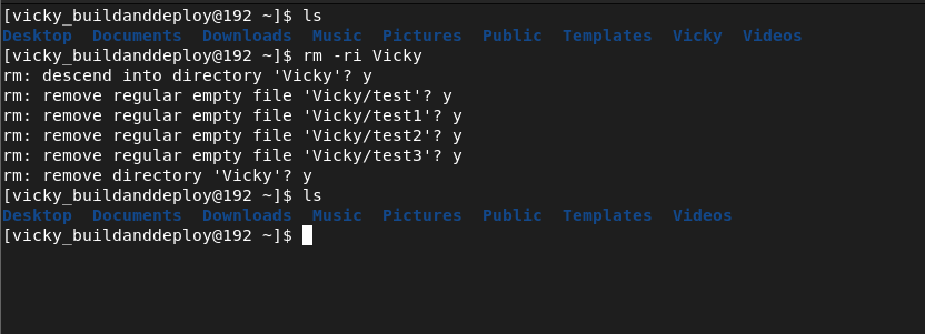 BuildAndDeploy's tweet photo. 💡 Pro Tip:
Combine flags for safe deletion. This prompts you before deleting each item inside a folder. https://t.co/b6karx8JiH