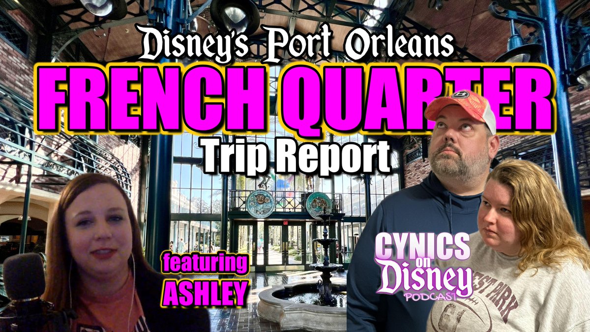 Checkout the latest from <a href="/CynicalDisney/">The Disney Cynic</a>.

youtu.be/rrMoYw-FPJM?si…

#POFQ #wdw #CODP #notclub33 #frenchquarter
