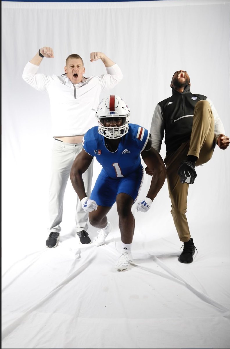 Jarris coney (SLIMEBACKER) (@jcconey) on Twitter photo After a great official visit & conversation with <a href="/KoachTaylor/">Coach Joel Taylor 🏈</a> l have received an ⭕️ffer from <a href="/UWGFootball/">West Georgia Football</a>. 🐺🔴🔵
<a href="/CoachLandis22/">Brian Landis</a> <a href="/CoachSEllis/">SUMNER ELLIS</a>
<a href="/GMC_Football/">GMC Football</a> <a href="/rmchester00/">Rob Manchester</a>
<a href="/CoachTyPhillips/">Ty Phillips</a> <a href="/CoachEaglin123/">Joseph Eaglin</a>
<a href="/CoachTurnUp/">Thad N. Turner</a> <a href="/JuCoFootballACE/">JuCo Football Forer</a>
<a href="/CoachLReady/">Coach Leland Ready</a> <a href="/CoachE_Smith10/">Emil Smith</a> After a great official visit & conversation with <a href="/KoachTaylor/">Coach Joel Taylor 🏈</a> l have received an ⭕️ffer from <a href="/UWGFootball/">West Georgia Football</a>. 🐺🔴🔵
<a href="/CoachLandis22/">Brian Landis</a> <a href="/CoachSEllis/">SUMNER ELLIS</a>
<a href="/GMC_Football/">GMC Football</a> <a href="/rmchester00/">Rob Manchester</a>
<a href="/CoachTyPhillips/">Ty Phillips</a> <a href="/CoachEaglin123/">Joseph Eaglin</a>
<a href="/CoachTurnUp/">Thad N. Turner</a> <a href="/JuCoFootballACE/">JuCo Football Forer</a>
<a href="/CoachLReady/">Coach Leland Ready</a> <a href="/CoachE_Smith10/">Emil Smith</a>