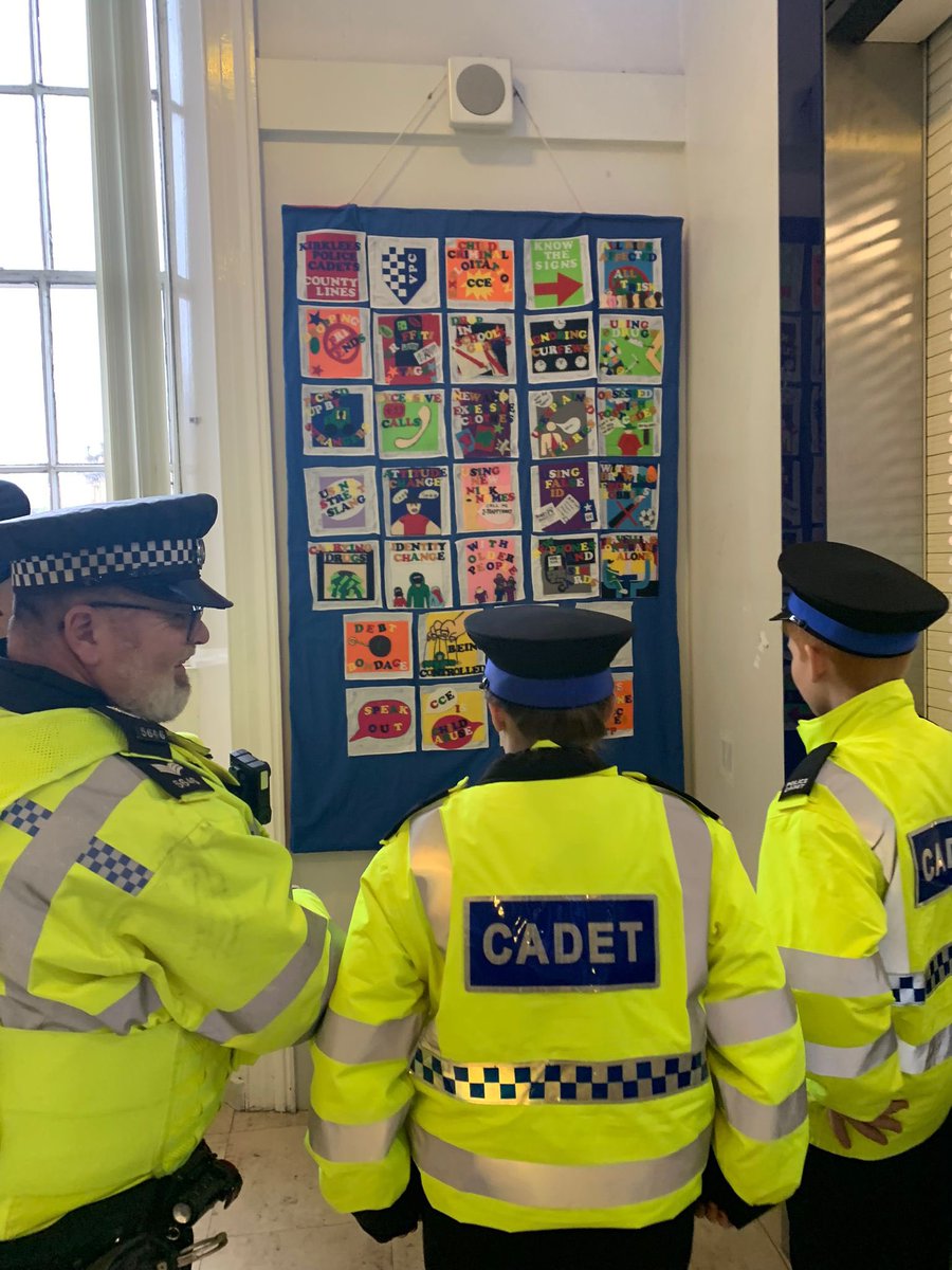 WYP_Cadets's tweet image. Kirklees Police Cadets have been working to raise awareness about County Lines and Child Criminal Exploitation through a piece of work displayed at Huddersfield Train Station westyorkshire.police.uk/news-appeals/j…