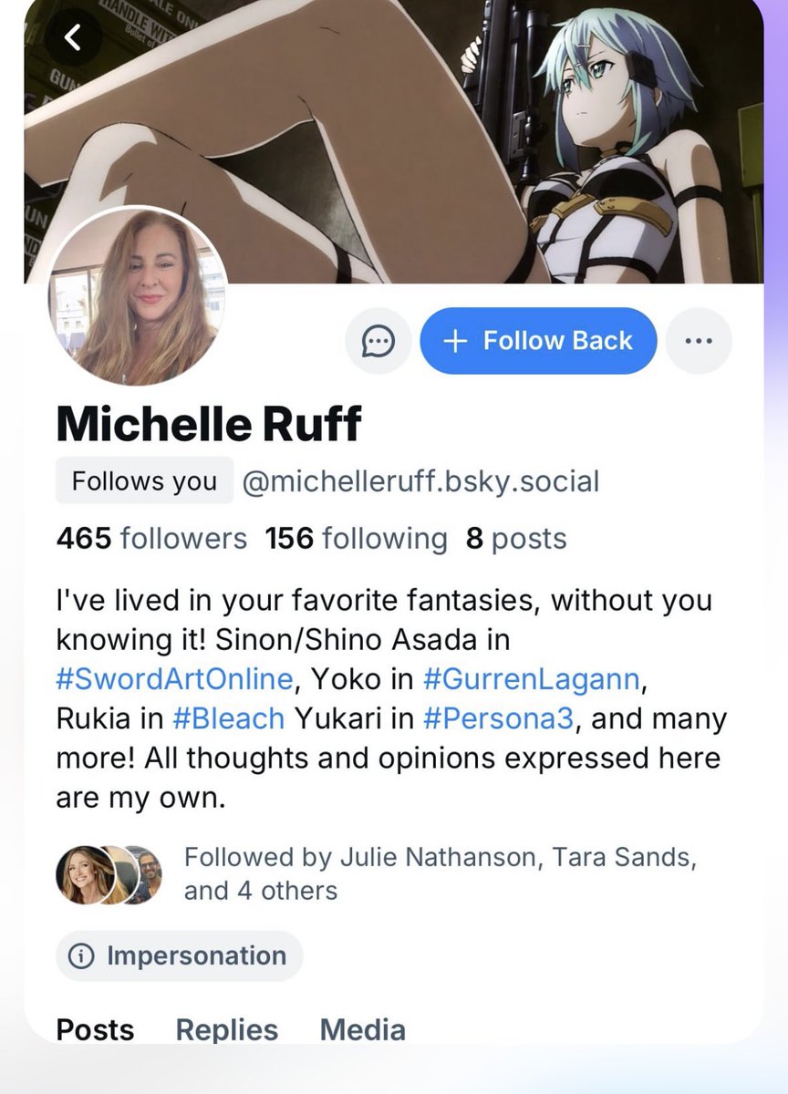 Friends I’m so sorry if you’re on Bluesky and you followed this account it’s not me.  I will be starting an account this week and I’ll  keep you posted!
