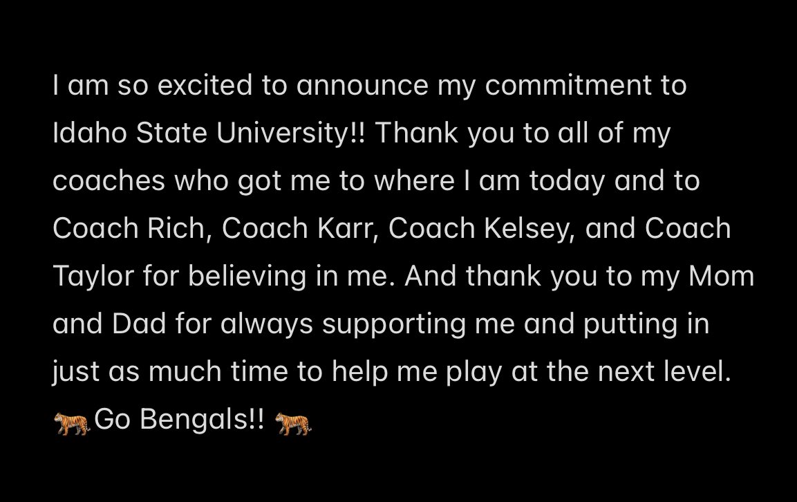 StasiaBrunner26's tweet image. 🧡COMMITTED🧡 @Drew_Rich1221 @KarleeJohns0n @IdahoStateSB @I5Softball
