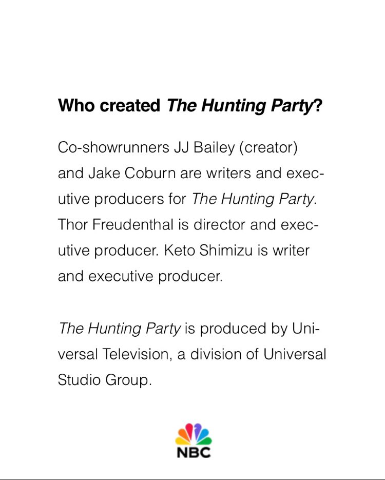 The Hunting Party tweet media