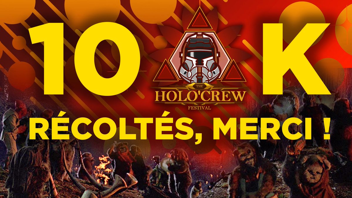 L'impossible devient possible, grâce à vous... Avec vous. 
Merci infiniment à toutes les personnes présentes ce weekend et qui ont fait des dons durant cette première édition de The Holo'Crew Festival ! 
On remet ça l'année prochaine... ✨

MERCI POUR TOUT 🫶🏻 #StarWarsFanFilm