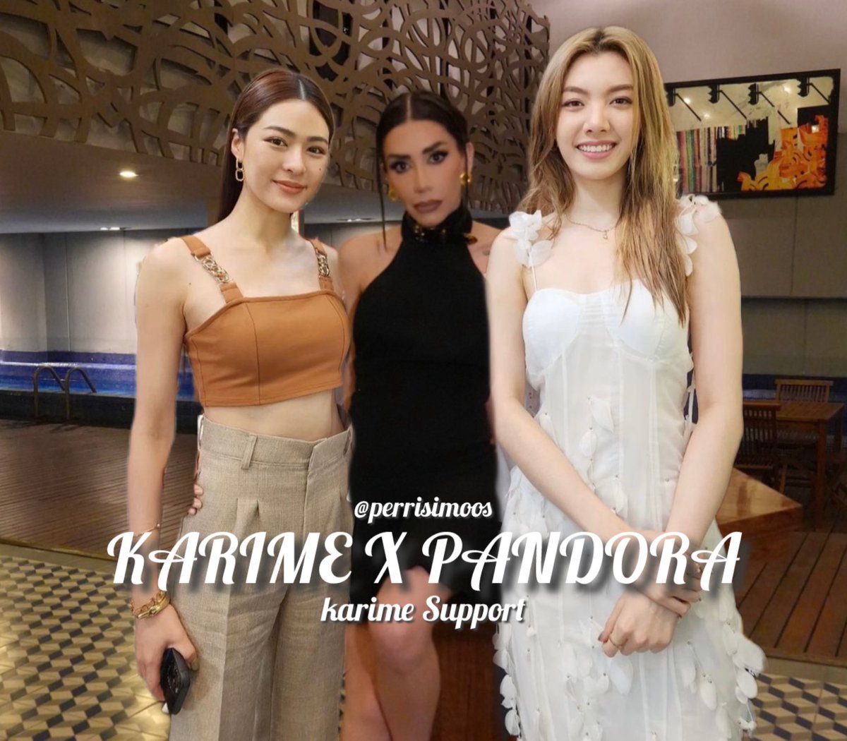 En otras noticias la Duquesa ya se encontró con las #LingOrm  en Tailandia 🔥🫂🩵 

KARIME X PANDORA
#PandoraSquad24 #FromThailandWithLove #PandoraTakesThailand